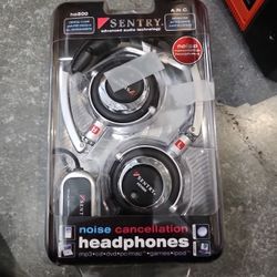 Sentry Foldable Active Noise Cancelling Headphones Ho500