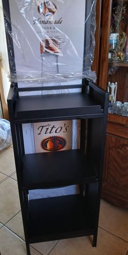 Tito's Vodka folding shelf