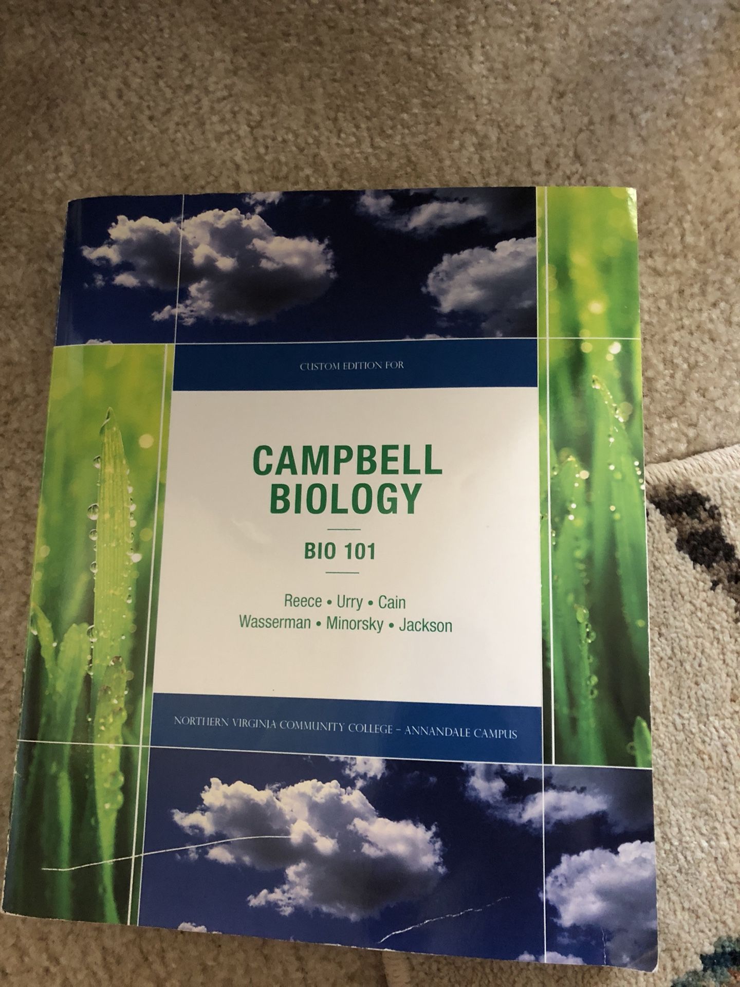 Campbell biology bio 101 nova textbook