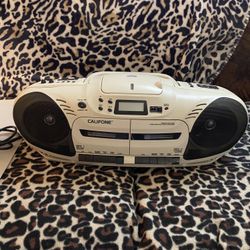 Califone CD/radio/ Double Cassette Stereo Recorder