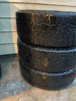 Set of 3 All-Terrain Tires
