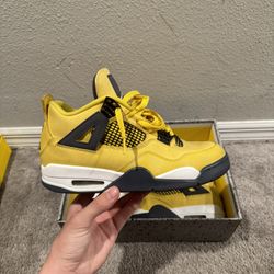 Jordan 4 Lighting Size 9.5 Og All 