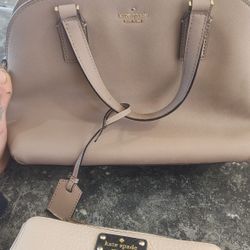 Kate Spade Purse And Wallet With Papers