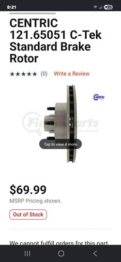 New $59 Per One - brake rotor disc antilock  Ford Mazda  Mercury