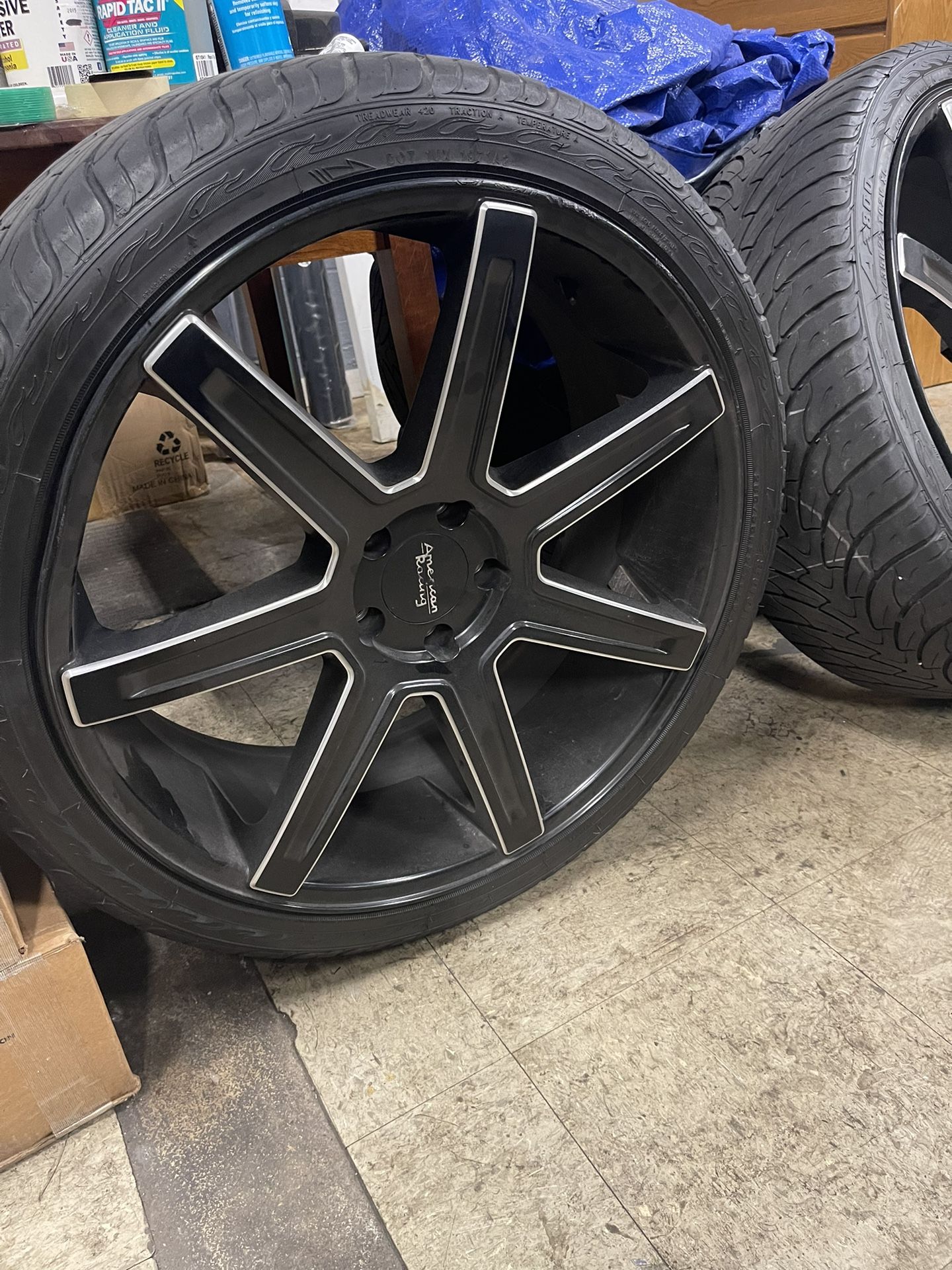 22” American Racing Rims 