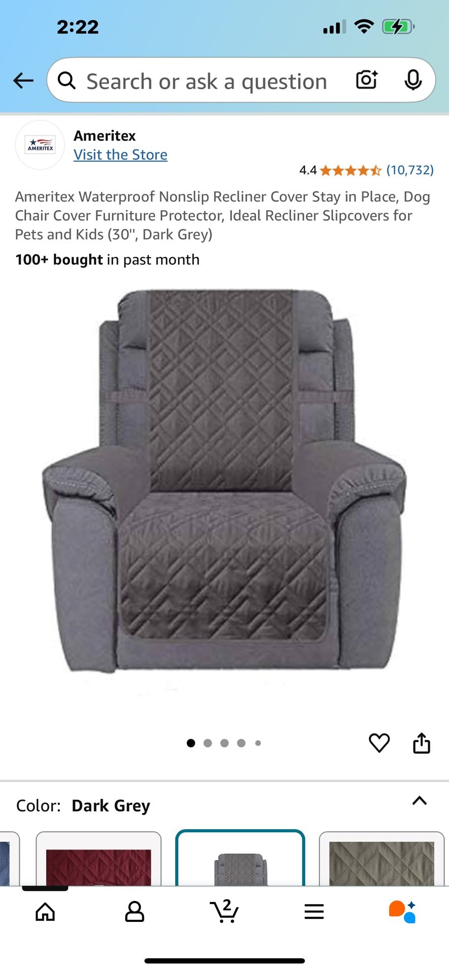 CHAIR COVER AMERITEX