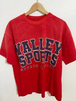 VALE FOREVER VALLEY SPORTS RED T-SHIRT NEW COLLECTION