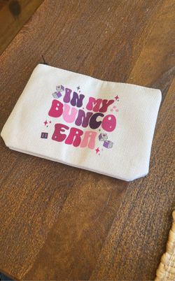 Bunco- Makeup - Jewelry Pouch
