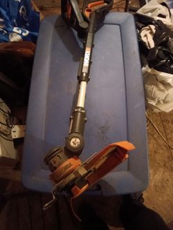 Worx grass trimmer and leaf blower