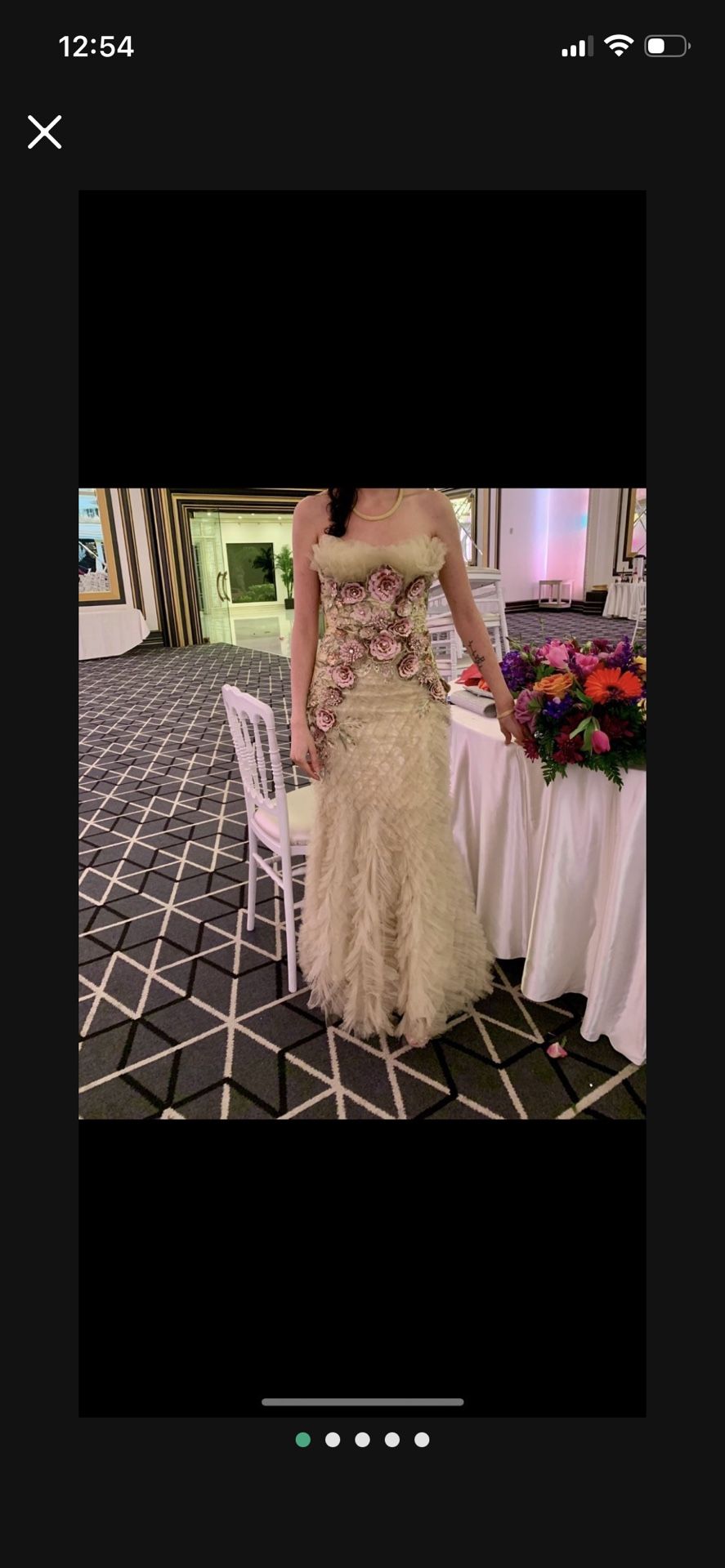 Prom Dress Gown Small Size 2