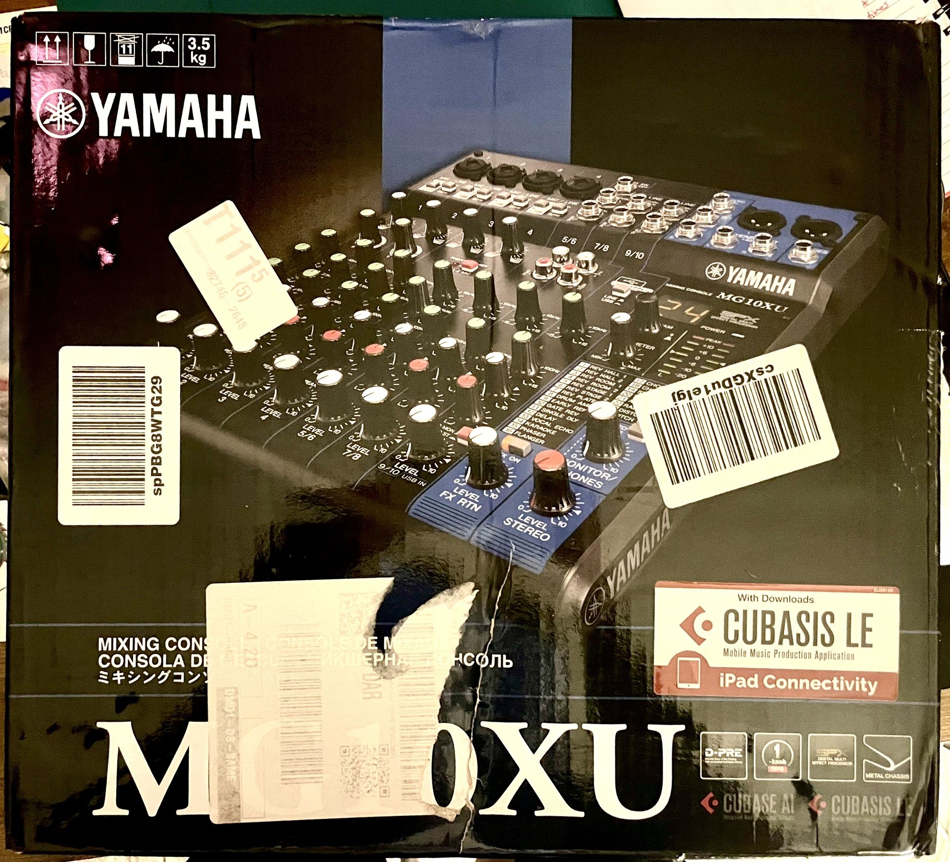 Yamaha MG10XU 10-Channel Analog Audio Mixer
