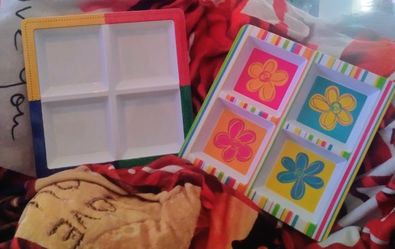 Set Of Two Snack Trays