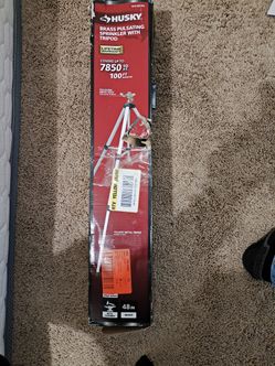 Sprinkler - Husky Brass Pulsating Lawn Sprinkler with Tripod