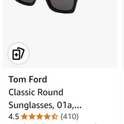 Tom Ford Sunglasses Never Worn