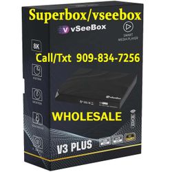 VSEEBOX V3 PLUS - BRAND NEW  - AUTHORIZED DEALER  - 1 YEAR WARRANTY  SUPERBOX