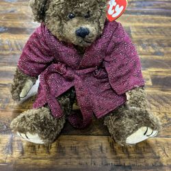 TY Attic Treasures Collection 1993 Tyrone the Teddy Bear With Tag