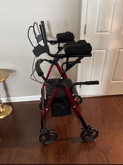 Upright walker for seniors