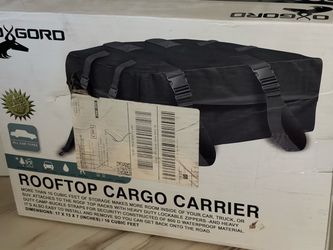 rooftop cargo carrier