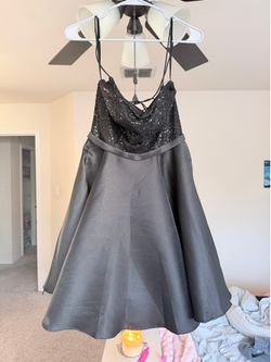 Black homecoming dress