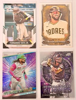 Fernando Tatis • San Diego Padres • 4 Card Bundle lot 1