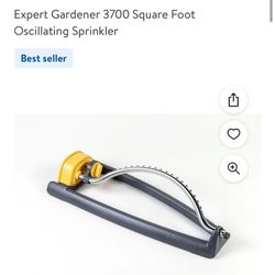 Expert Gardener 3700 Square Foot Oscillating Sprinkler