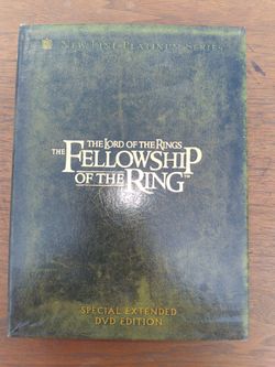 Lord Of The Rings The Fellowship Of The Ring DVD Box Set