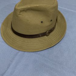 Vintage Fedora Amalgamated Clothing Textile Workers Union Medium USA