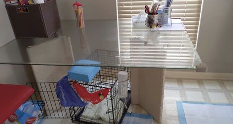 Glass table