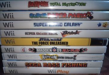 Nintendo wii games