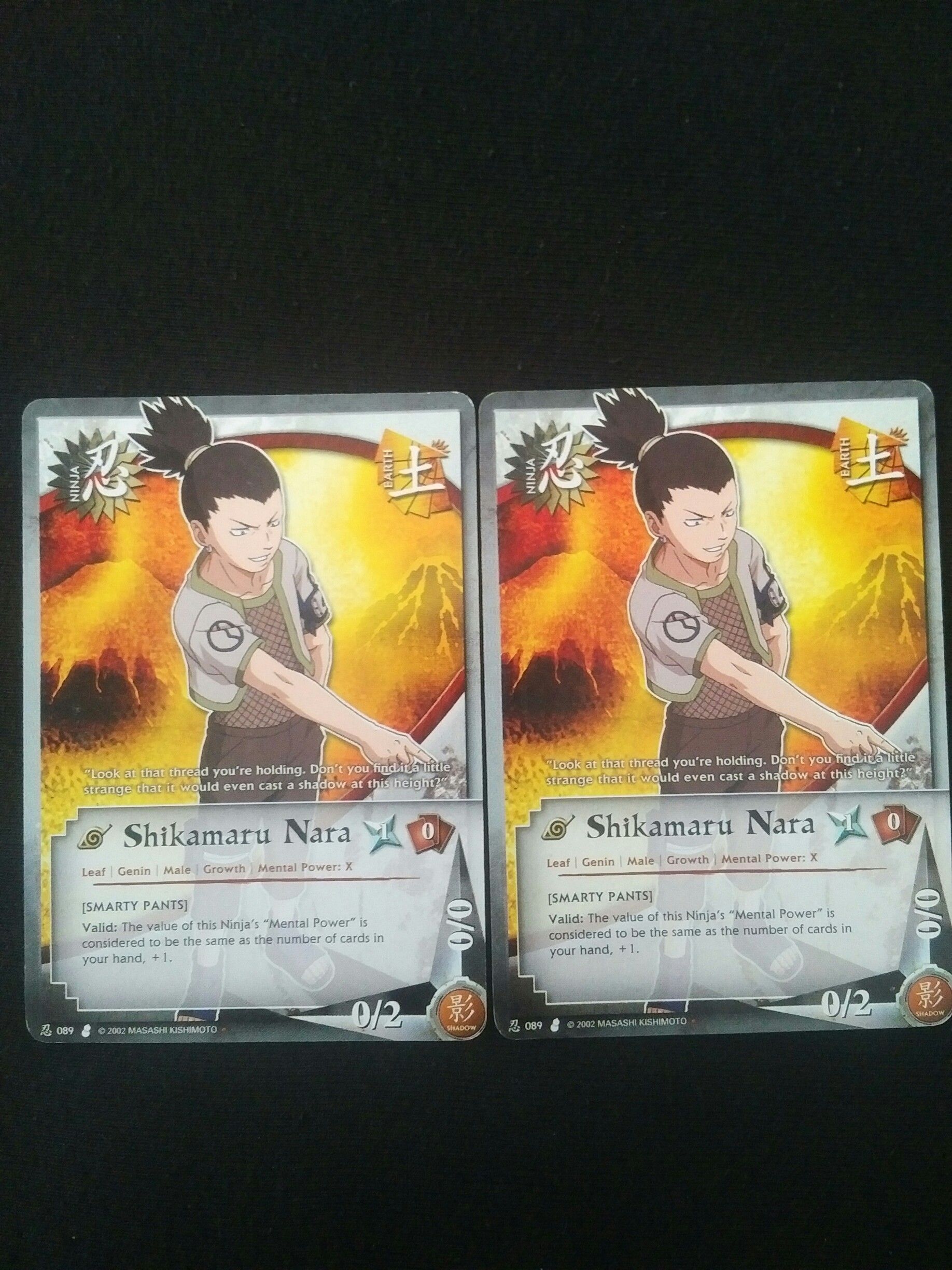 Naruto TCG Shikamaru Nara #089