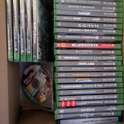 Box of Xbox One Titles