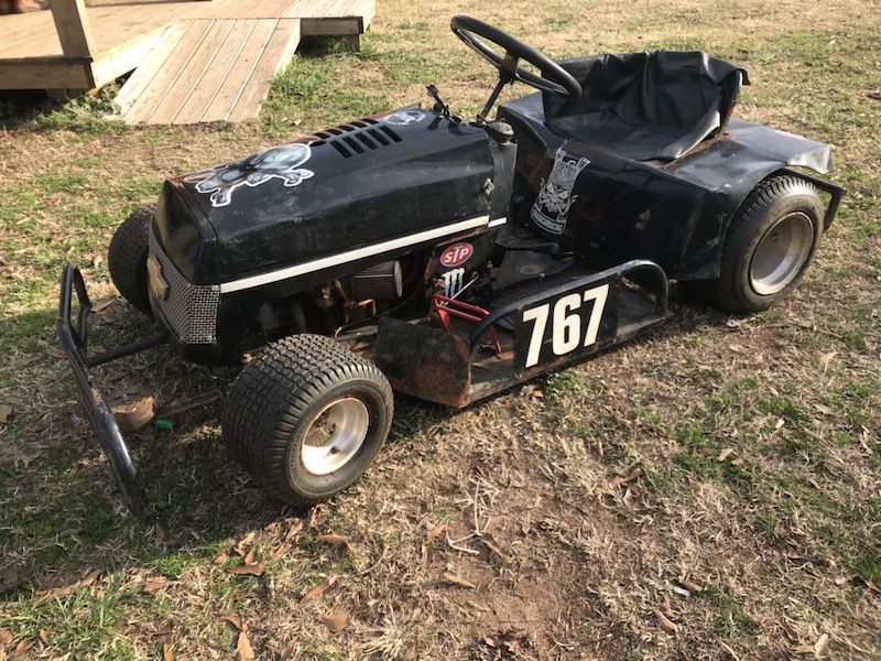 Racing lawnmower