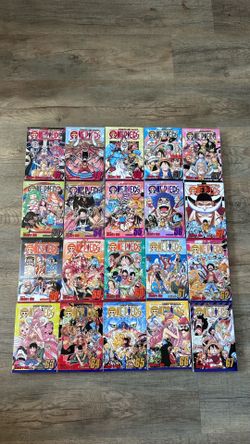 One Piece Manga Volumes 47–90 (44 Books) English – Great Condition