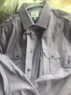 Express long sleeve shirt “light purple”