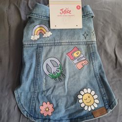 Dog Demin Jackets Xs, S & Med