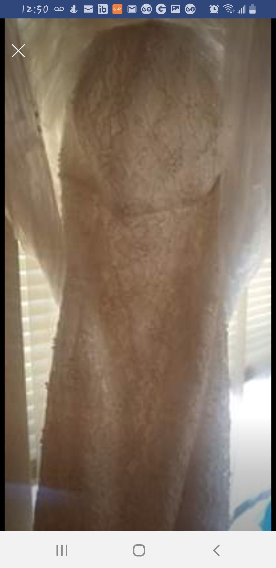 Ivory lace wedding dress