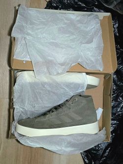 ZNSORED Hi Suede Taupe Grey Men's Size 11.5 Worn Twice w/ Box