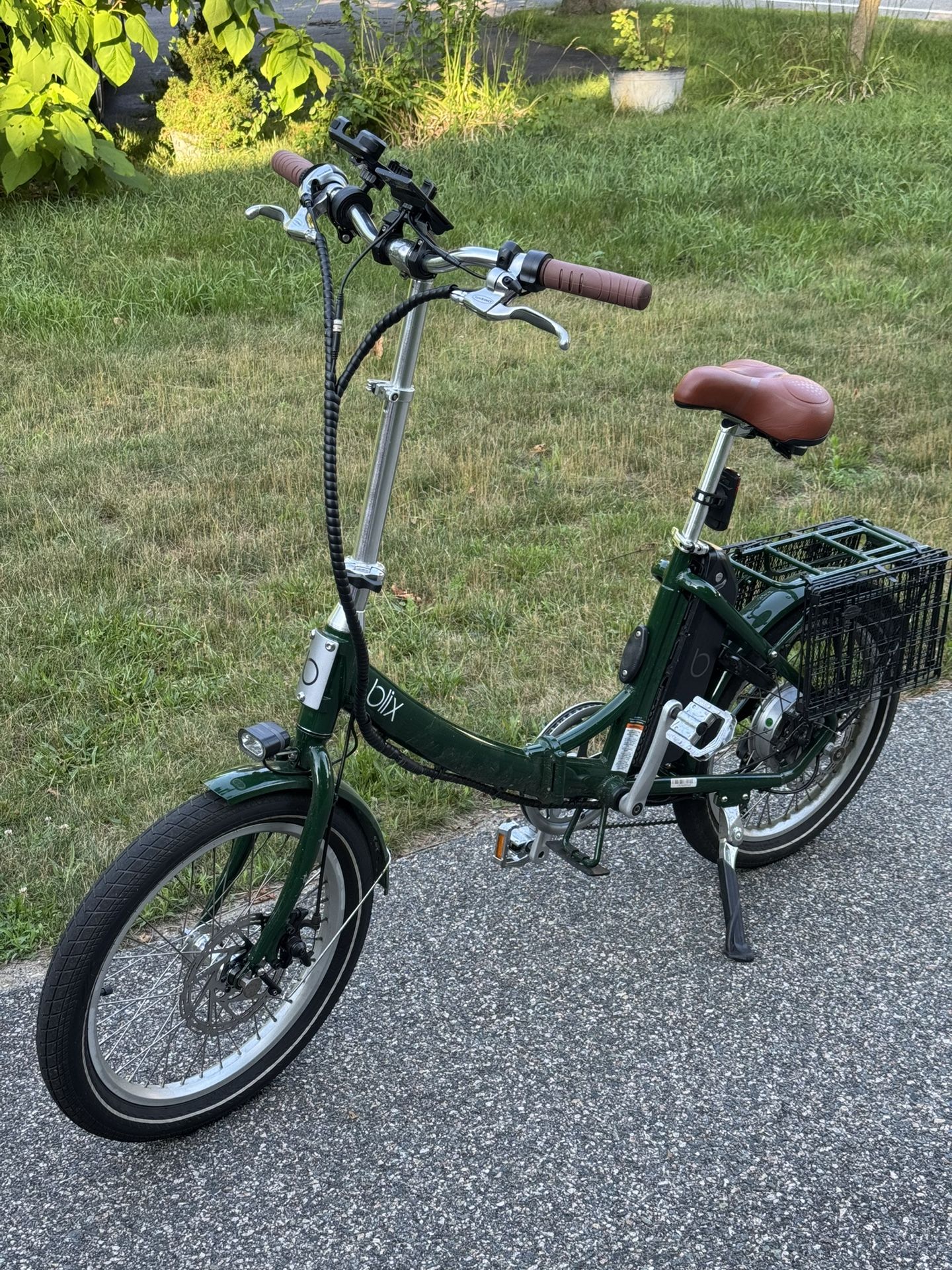 Blix Vika+ Flex Folding Electric Bike E-bike
