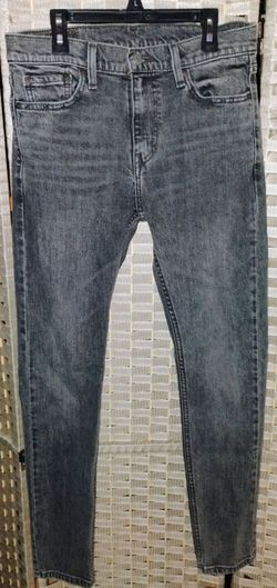 FIRM IN MERCED ‼️MENS Gray Washed Slim Fit Denim Jeans