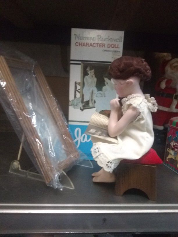 Norman Rockwell Character Doll Jane