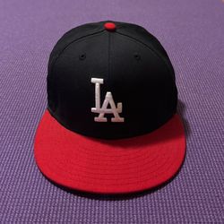 Los Angeles Dodgers Angels Fitted 7 1/8” New Era 59Fifty Hat Cap MLB Baseball Anaheim