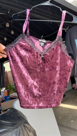 Med velvet tank top