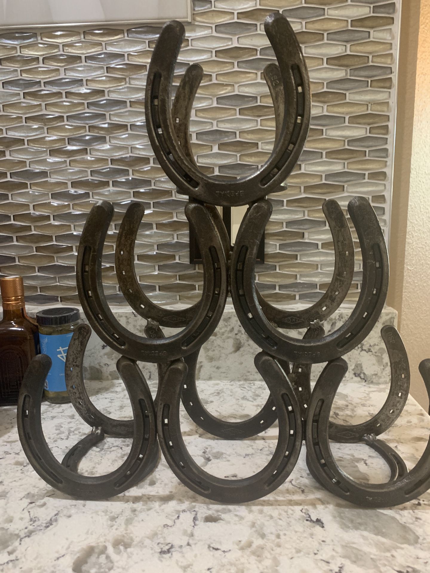 Horseshoe Wine Rack
