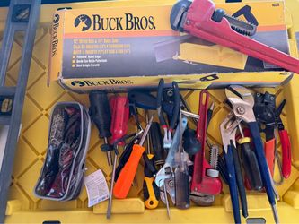 Mixed tools and Husky tool bag