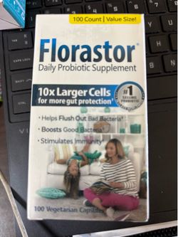 Florastor Probiotics for Digestive and Immune Health, 100 Capsules, Probiotics for Women & Men, Helps Flush Out Bad Bacteria, Boosts