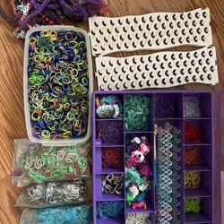 Organization Box And Rainbow Looms