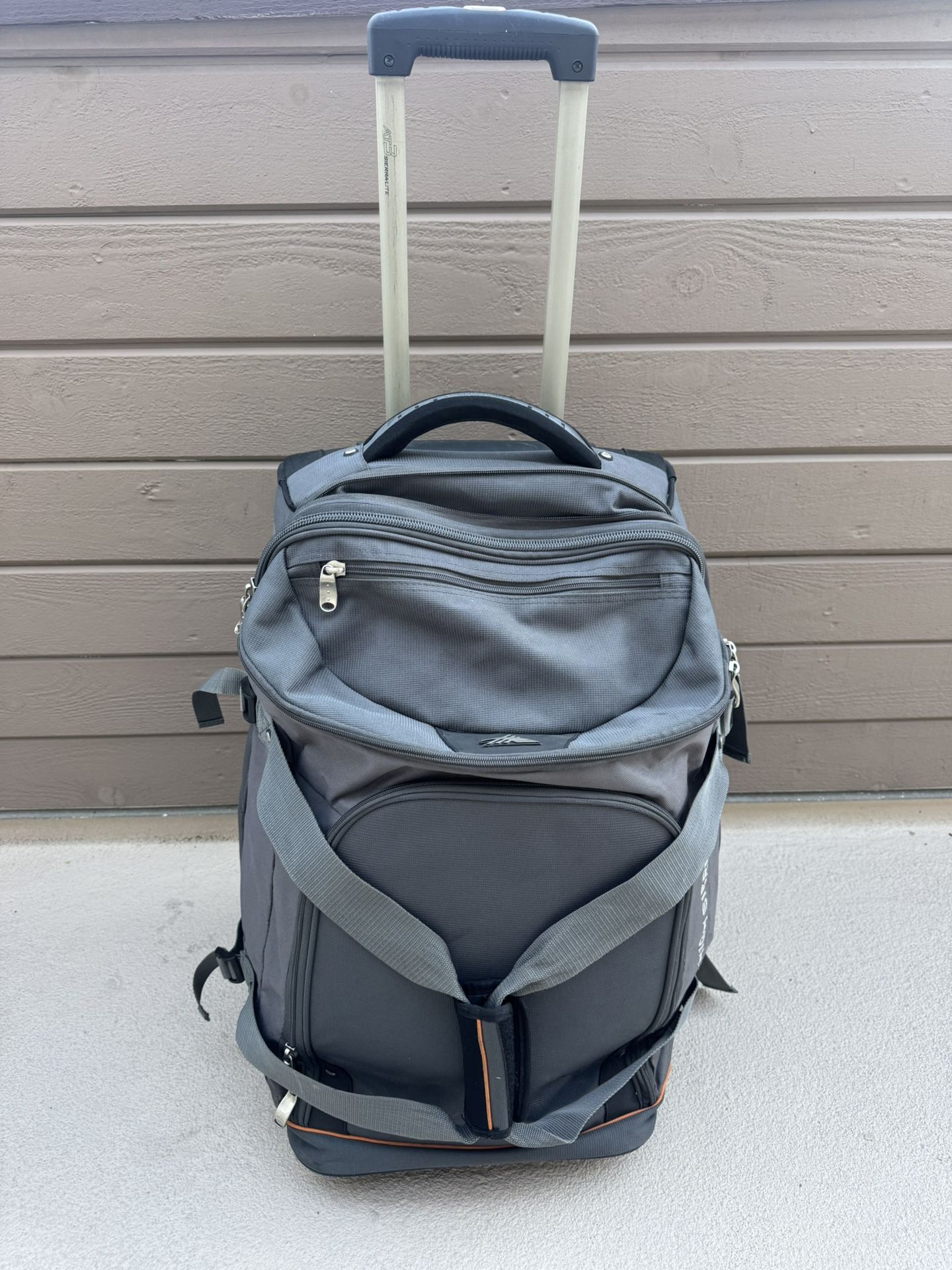 High Sierra Rolling Duffle Bag- Backpack