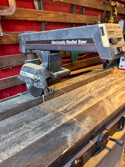 Sears radial saw