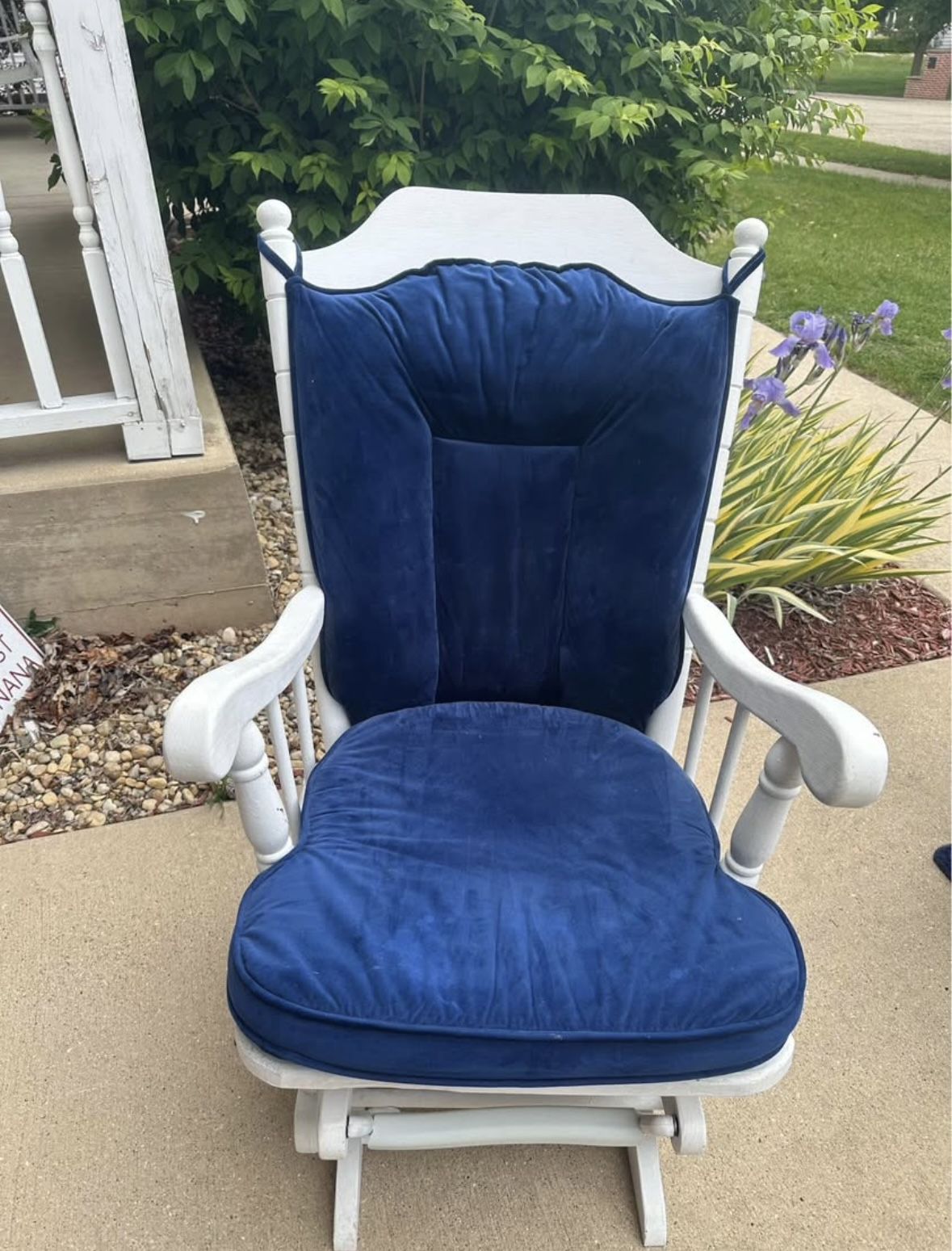 White Rocking Chair