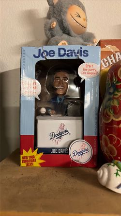 Joe Davis LA Dodgers Talking Bobblehead